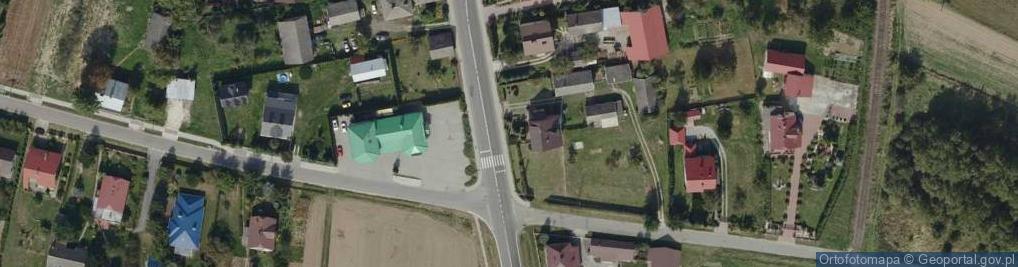 Zdjęcie satelitarne Kapliczka, Figura Świętych, Krzyż