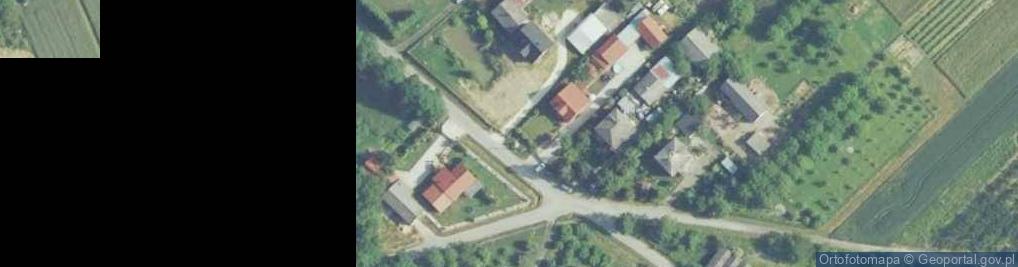 Zdjęcie satelitarne Kapliczka, Figura Świętych, Krzyż