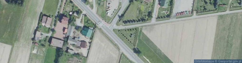 Zdjęcie satelitarne Kapliczka, Figura Świętych, Krzyż
