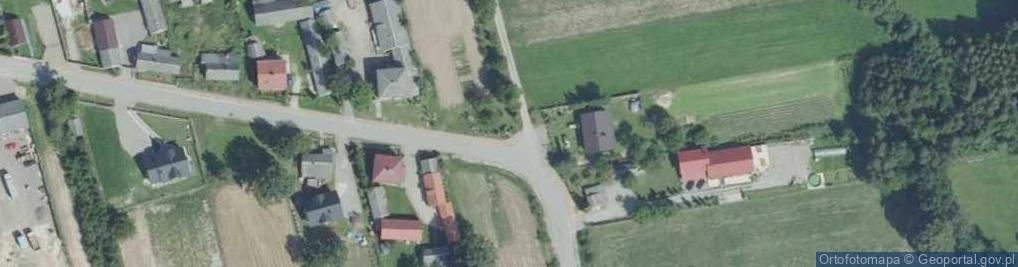Zdjęcie satelitarne Kapliczka, Figura Świętych, Krzyż