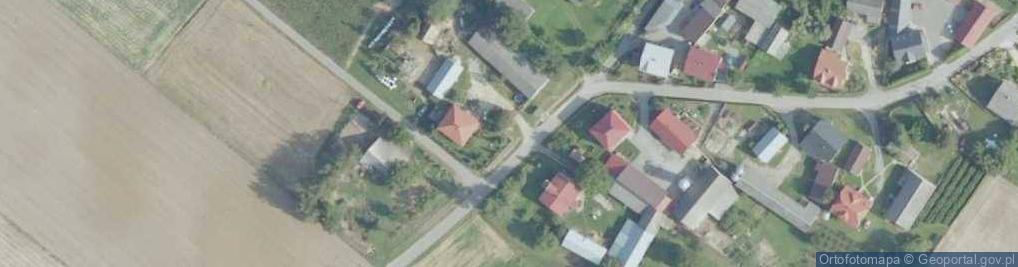 Zdjęcie satelitarne Kapliczka, Figura Świętych, Krzyż