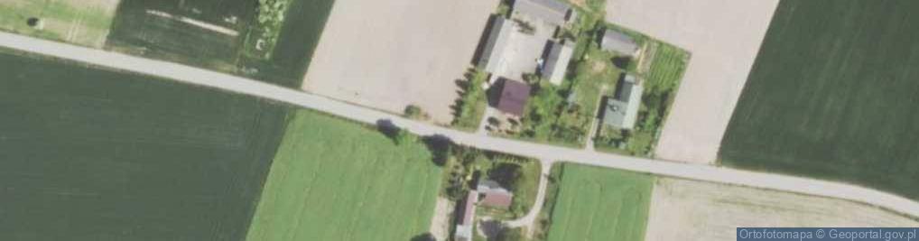 Zdjęcie satelitarne Kapliczka, Figura Świętych, Krzyż