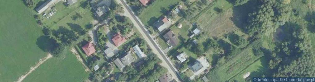 Zdjęcie satelitarne Kapliczka, Figura Świętych, Krzyż