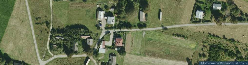 Zdjęcie satelitarne Kapliczka, Figura Świętych, Krzyż