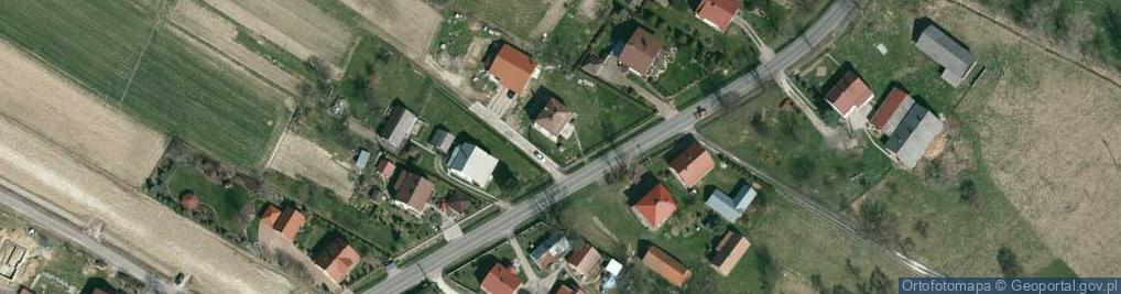 Zdjęcie satelitarne Kapliczka, Figura Świętych, Krzyż