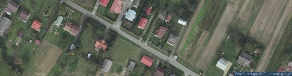 Zdjęcie satelitarne Kapliczka, Figura Świętych, Krzyż