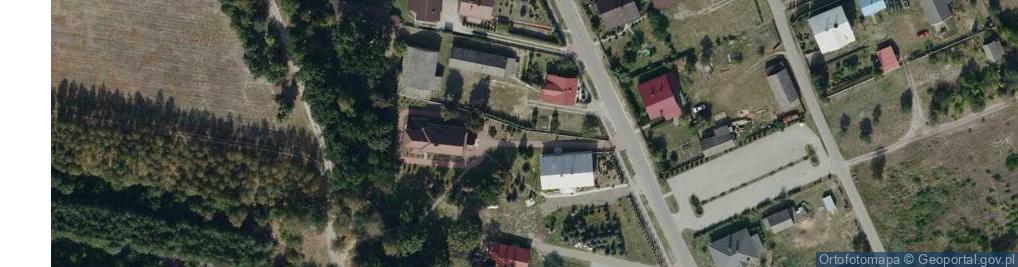 Zdjęcie satelitarne Kapliczka, Figura Świętych, Krzyż