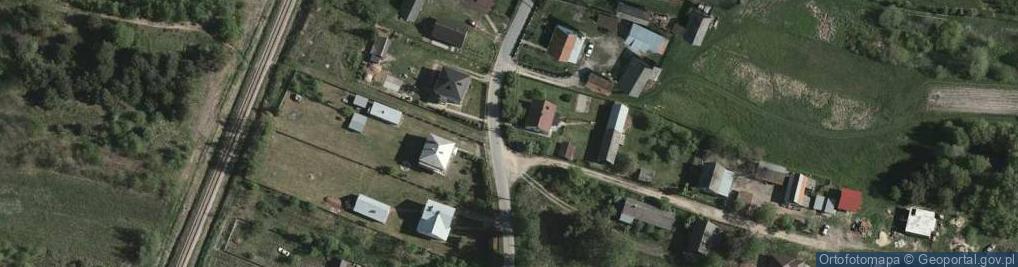 Zdjęcie satelitarne Kapliczka, Figura Świętych, Krzyż