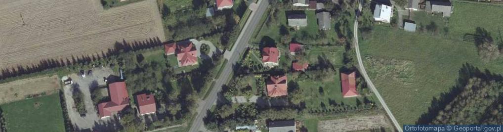 Zdjęcie satelitarne Kapliczka, Figura Świętych, Krzyż