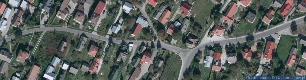 Zdjęcie satelitarne Kapliczka, Figura Świętych, Krzyż