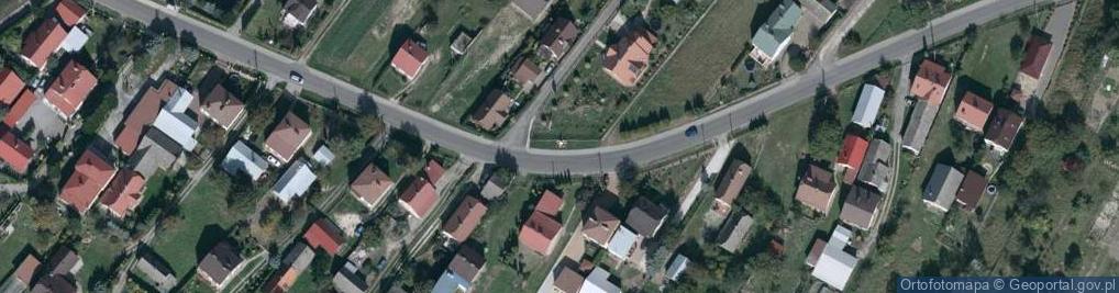 Zdjęcie satelitarne Kapliczka, Figura Świętych, Krzyż
