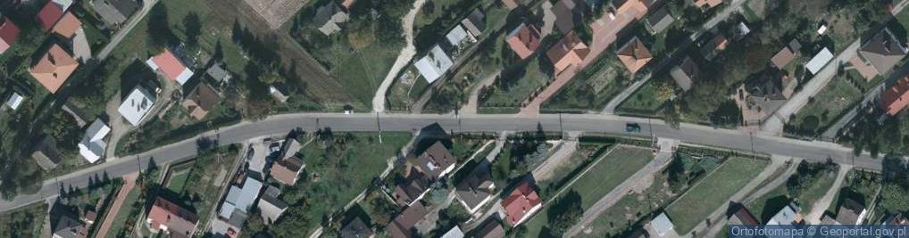 Zdjęcie satelitarne Kapliczka, Figura Świętych, Krzyż