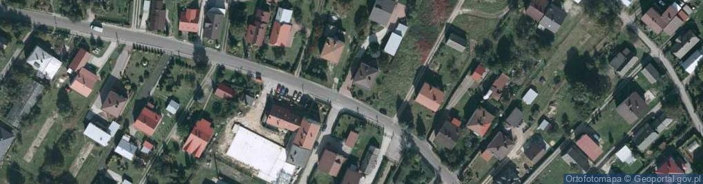 Zdjęcie satelitarne Kapliczka, Figura Świętych, Krzyż