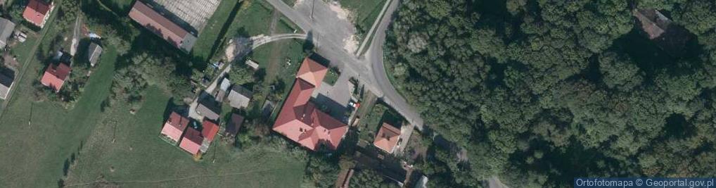 Zdjęcie satelitarne Kapliczka, Figura Świętych, Krzyż
