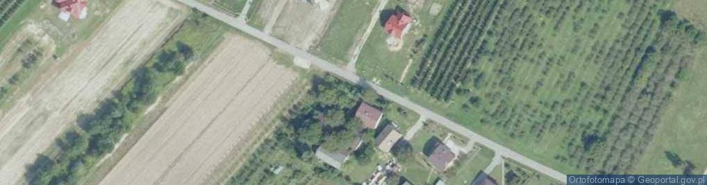 Zdjęcie satelitarne Kapliczka, Figura Świętych, Krzyż