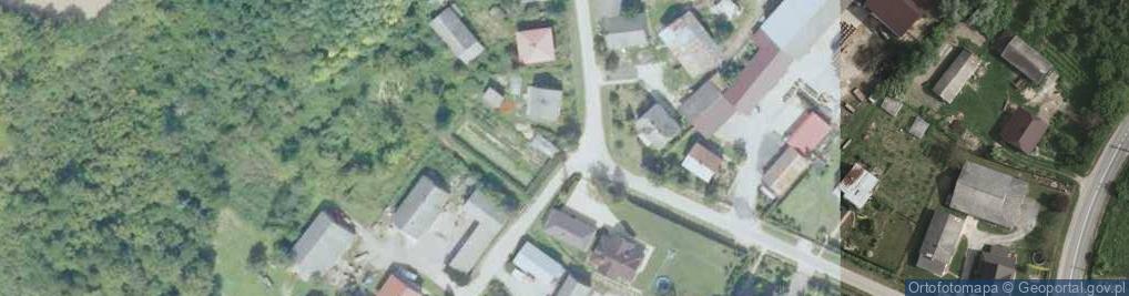 Zdjęcie satelitarne Kapliczka, Figura Świętych, Krzyż