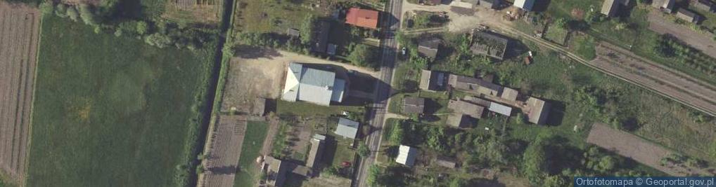 Zdjęcie satelitarne Kapliczka, Figura Świętych, Krzyż