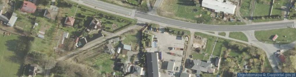 Zdjęcie satelitarne Kapliczka, Figura Świętych, Krzyż