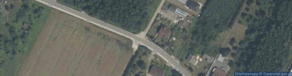 Zdjęcie satelitarne Kapliczka, Figura Świętych, Krzyż