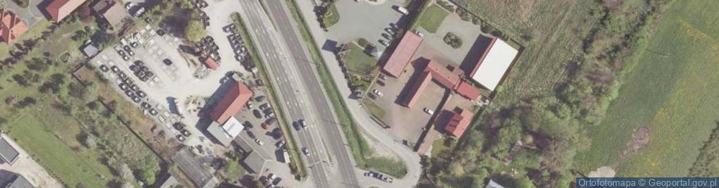 Zdjęcie satelitarne Kapliczka, Figura Świętych, Krzyż