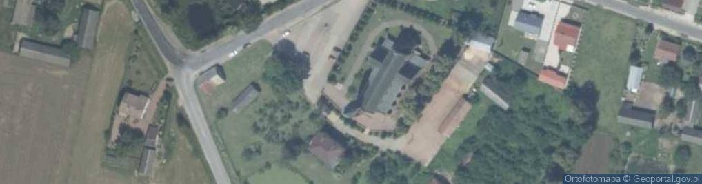 Zdjęcie satelitarne Kapliczka, Figura Świętych, Krzyż