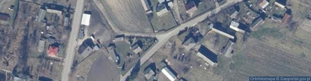 Zdjęcie satelitarne Kapliczka, Figura Świętych, Krzyż