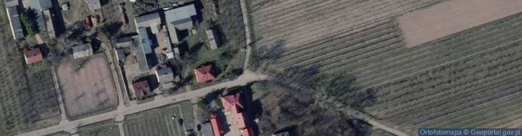 Zdjęcie satelitarne Kapliczka, Figura Świętych, Krzyż