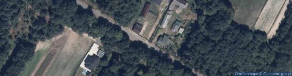 Zdjęcie satelitarne Kapliczka, Figura Świętych, Krzyż