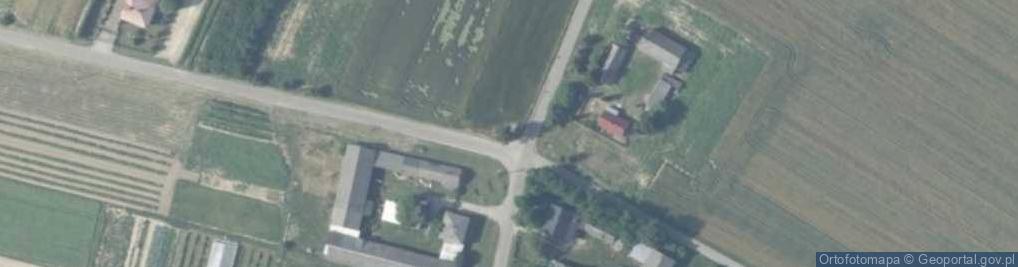 Zdjęcie satelitarne Kapliczka, Figura Świętych, Krzyż