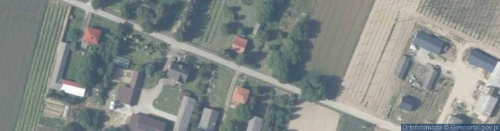 Zdjęcie satelitarne Kapliczka, Figura Świętych, Krzyż