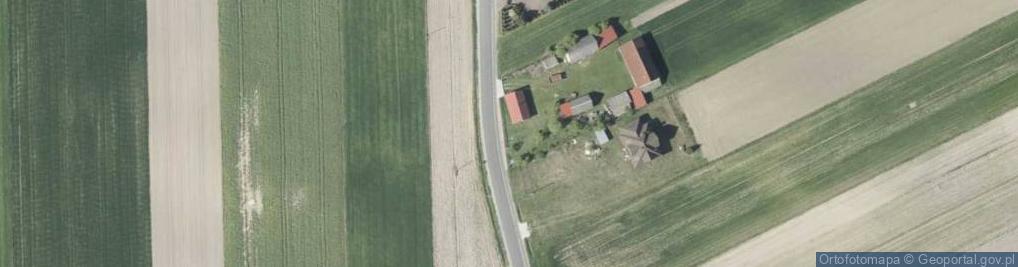 Zdjęcie satelitarne Kapliczka, Figura Świętych, Krzyż