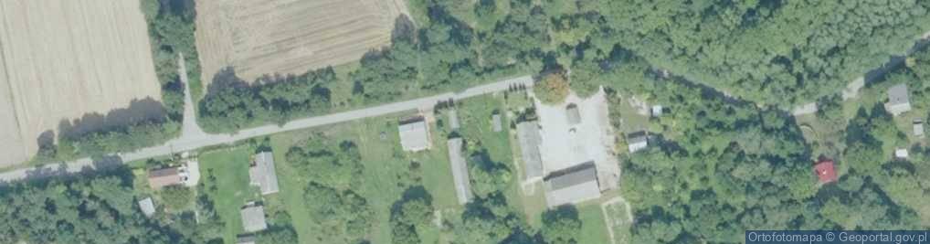 Zdjęcie satelitarne Kapliczka, Figura Świętych, Krzyż