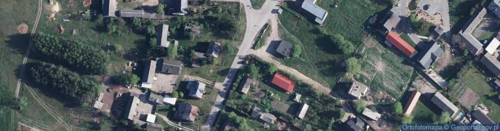 Zdjęcie satelitarne Kapliczka, Figura Świętych, Krzyż