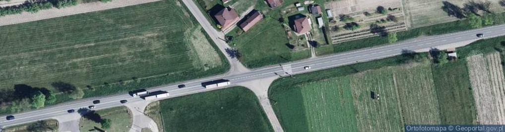Zdjęcie satelitarne Kapliczka, Figura Świętych, Krzyż