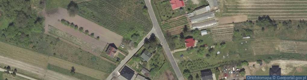 Zdjęcie satelitarne Kapliczka, Figura Świętych, Krzyż