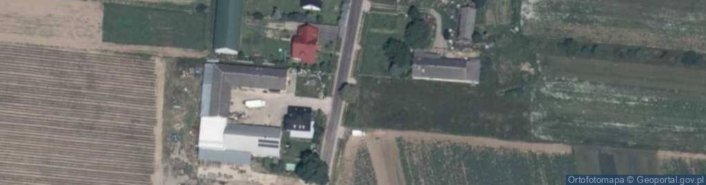 Zdjęcie satelitarne Kapliczka, Figura Świętych, Krzyż