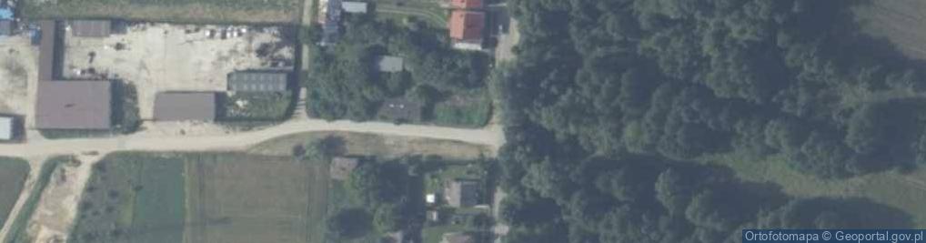 Zdjęcie satelitarne Kapliczka, Figura Świętych, Krzyż