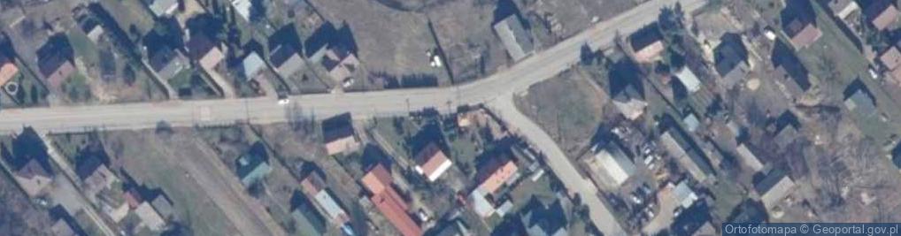 Zdjęcie satelitarne Kapliczka, Figura Świętych, Krzyż