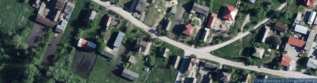 Zdjęcie satelitarne Kapliczka, Figura Świętych, Krzyż