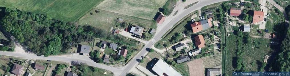 Zdjęcie satelitarne Kapliczka, Figura Świętych, Krzyż
