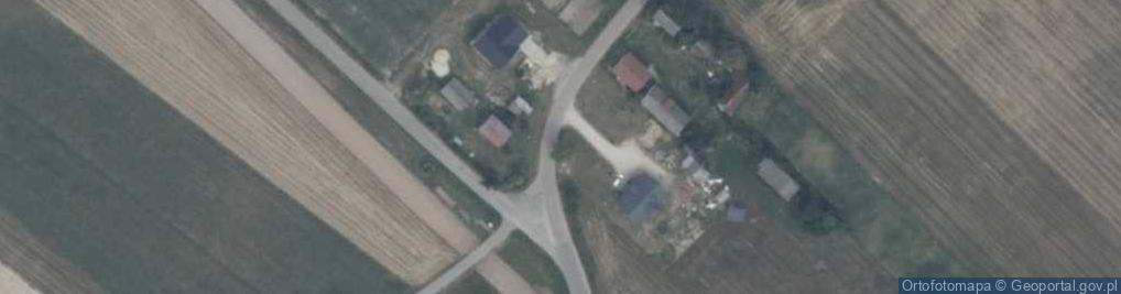 Zdjęcie satelitarne Kapliczka, Figura Świętych, Krzyż