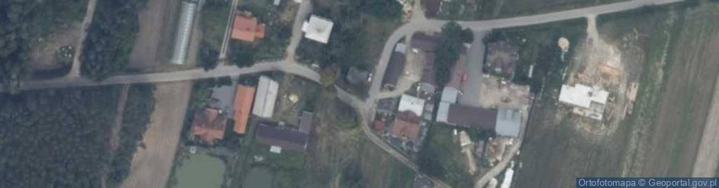 Zdjęcie satelitarne Kapliczka, Figura Świętych, Krzyż