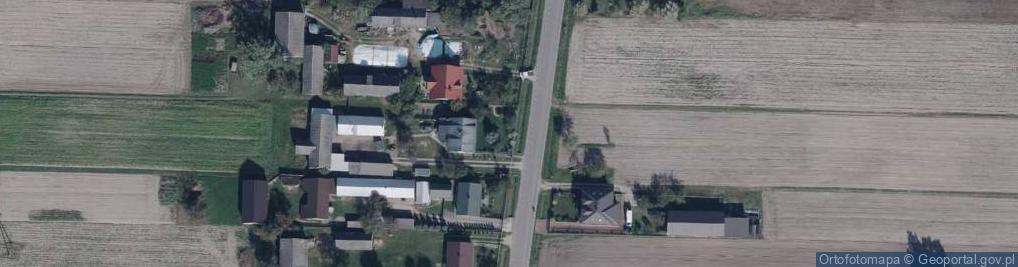 Zdjęcie satelitarne Kapliczka, Figura Świętych, Krzyż