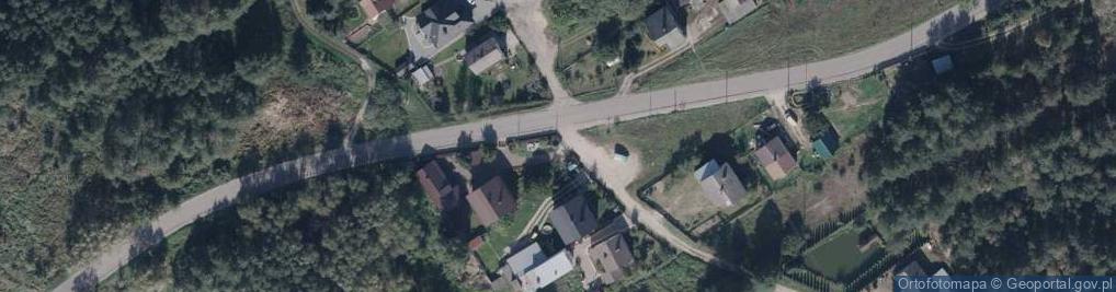 Zdjęcie satelitarne Kapliczka, Figura Świętych, Krzyż