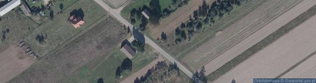 Zdjęcie satelitarne Kapliczka, Figura Świętych, Krzyż