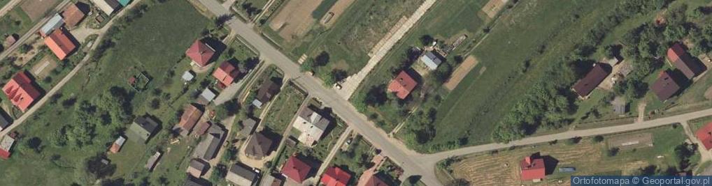Zdjęcie satelitarne Kapliczka, Figura Świętych, Krzyż