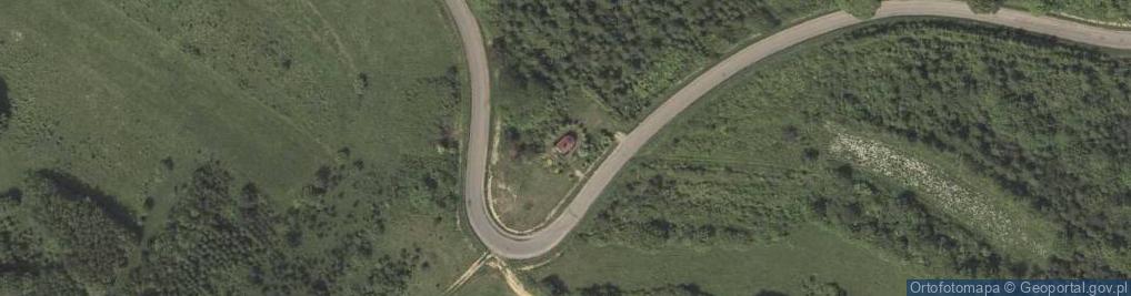 Zdjęcie satelitarne Kapliczka, Figura Świętych, Krzyż