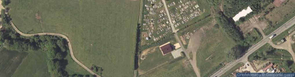 Zdjęcie satelitarne Kapliczka, Figura Świętych, Krzyż