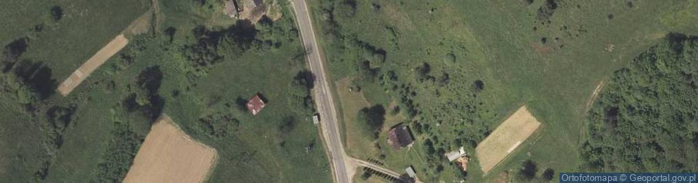 Zdjęcie satelitarne Kapliczka, Figura Świętych, Krzyż