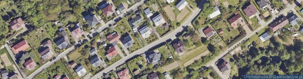 Zdjęcie satelitarne Kapliczka, Figura Świętych, Krzyż